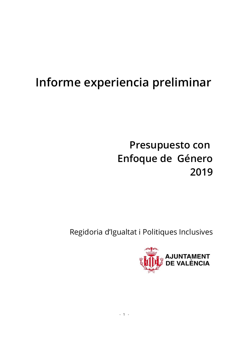informe-impacto-de-genero-presupuesto-municipal-ajuntament-de-valencia-2019