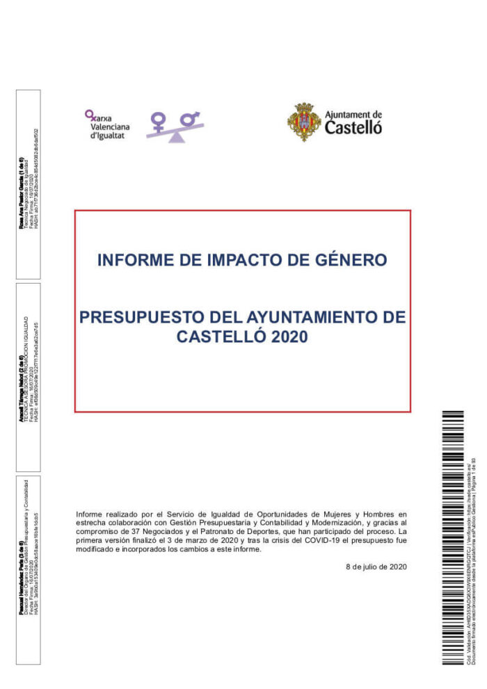 Impacto de género presupuesto del Ayuntamiento de Castelló 2020 impacto-de-genero-presupuesto-del-ayuntamiento-de-castello-2020