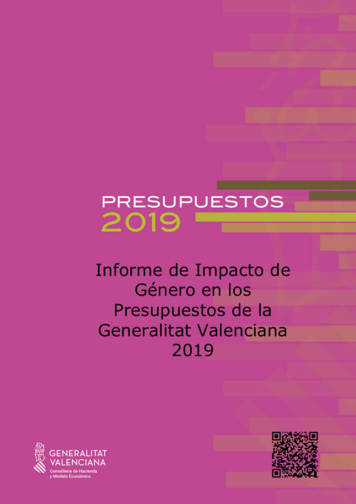 Informe de impacto de género en los presupuestos de la Generalitat Valenciana 2019 informe-de-impacto-de-genero-en-los-presupuestos-de-la-generalitat-valenciana-2019