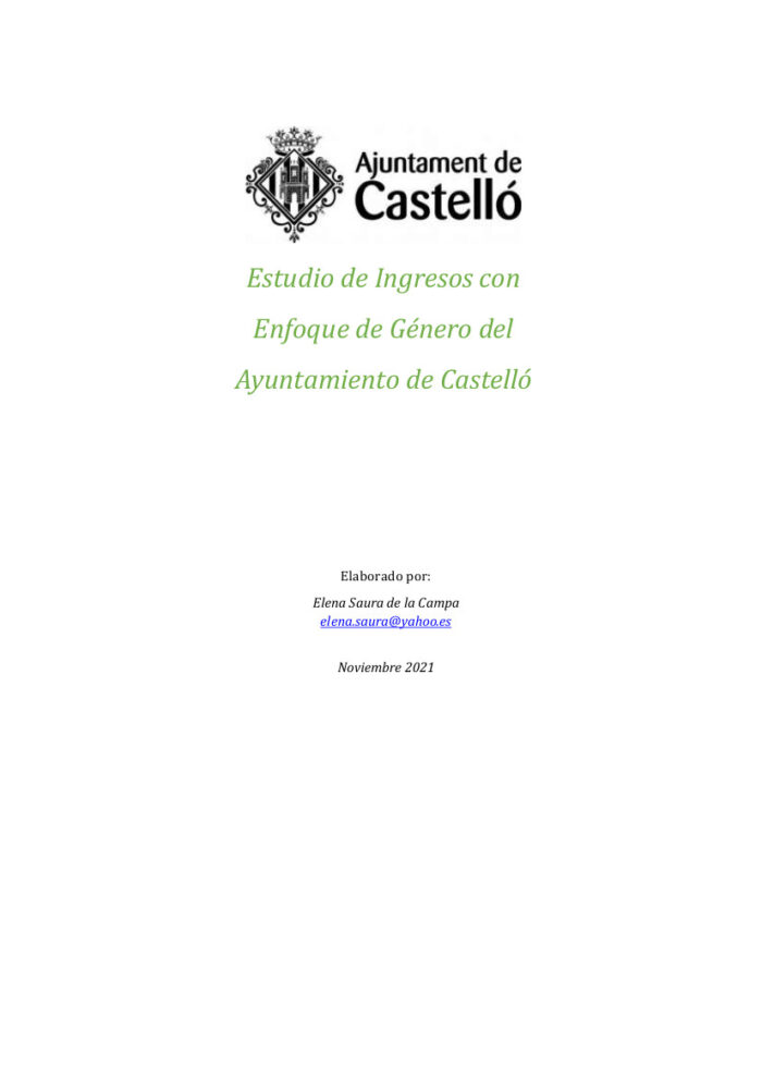 Estudio de Ingresos con Enfoque de Género del Ayuntamiento de Castelló 2021 estudio-de-ingresos-con-enfoque-de-genero-del-ayuntamiento-de-castello-2021