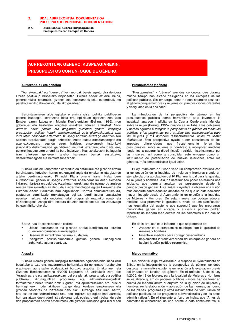 presupuestos-con-enfoque-de-genero-ayuntamiento-de-bilbao-2016 Presupuestos con enfoque de genero. Ayuntamiento de Bilbao. 2016